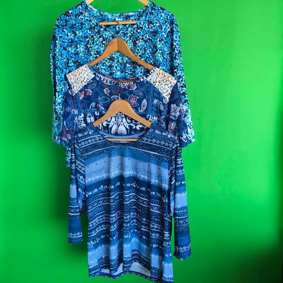 3 x Alia Petite Large Tops - Picture 1 of 12